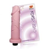 Pênis em Cyber Skin c/ vibro s/ escroto - 18 x 5cm -