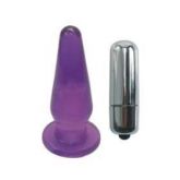 Mini Plug Anal com Cápsula Vibratória